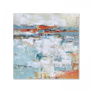 Troscán Láimhe Péinteáilte Ola Ioslam Péintéir Péinteáil Art ar chanbhás Pictiúr Frámaithe Art Cuadros Decorativos Sala